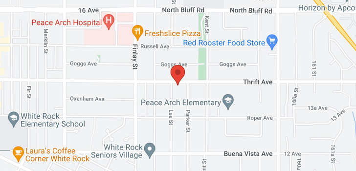 map of 15718 THRIFT AVENUE